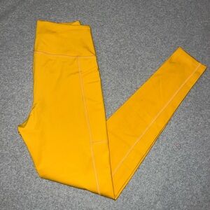 Girlfriend Collective // Compressive High-Rise Legging // Golden Glow